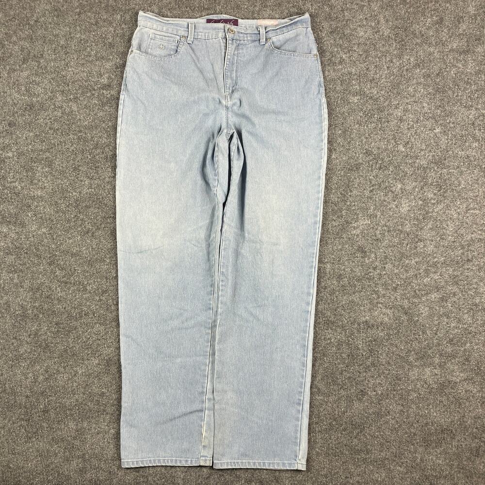 Gloria Vanderbilt Jeans Womens Size 12 Light Wash Straight‎ Fit Denim Classic